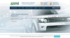 Desktop Screenshot of 4land.pl